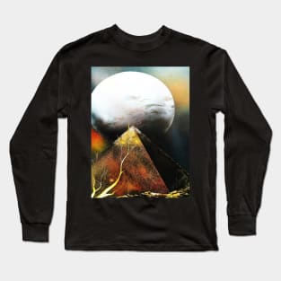 LUNA SOBRE PIRAMIDE Long Sleeve T-Shirt